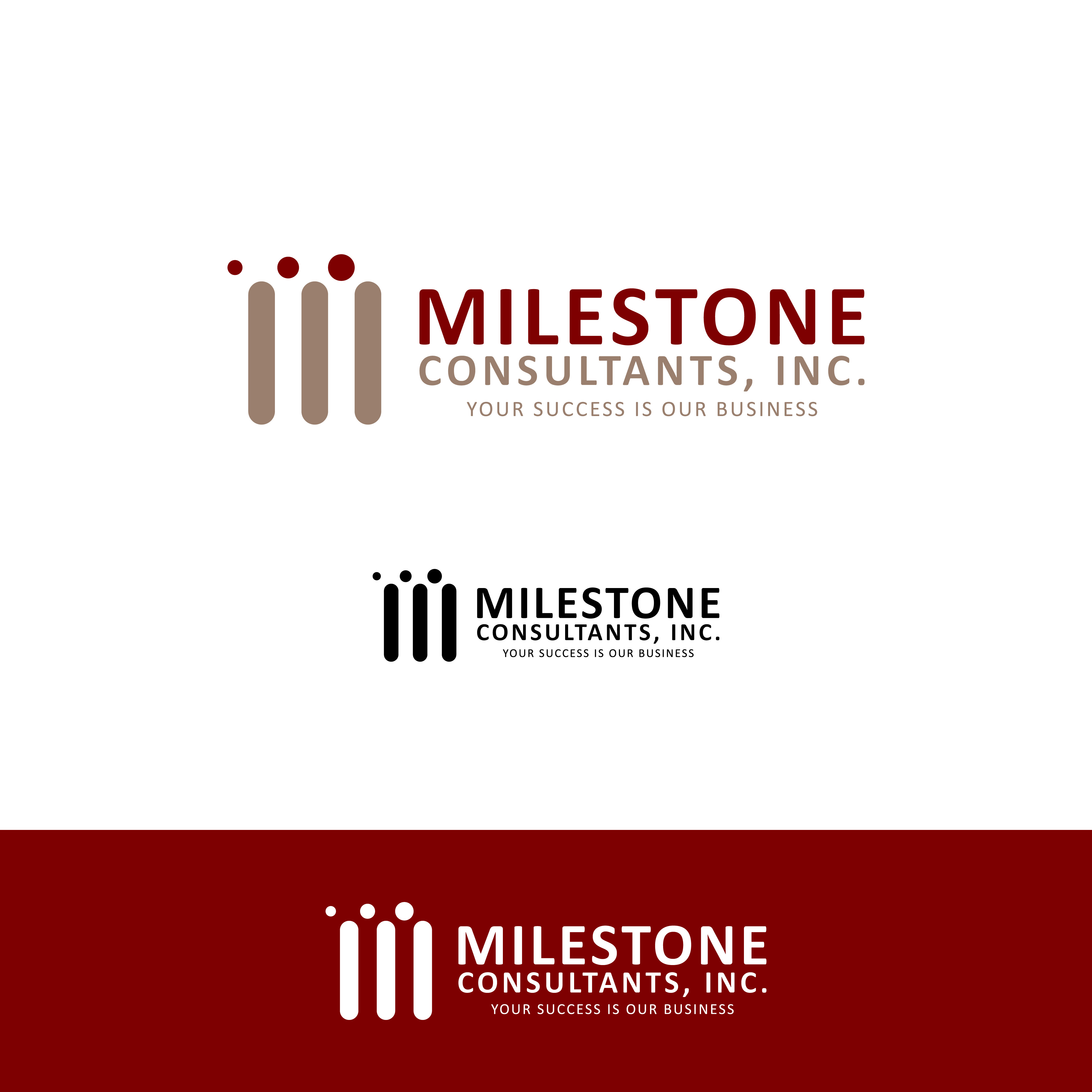 Logo Design by Nurlaila0612 for Milestone Business Consultants, LLC | Design #37526235