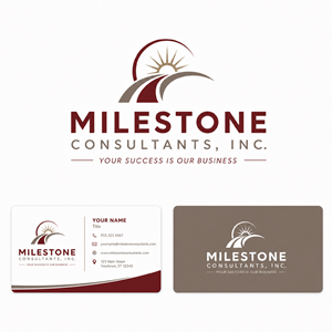 Logo Design by Logodesigns006 for Milestone Business Consultants, LLC | Design: #37522598