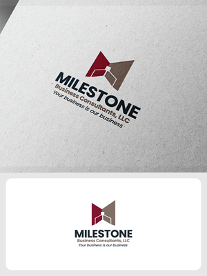 Logo Design by raju.creative for Milestone Business Consultants, LLC | Design: #37525043