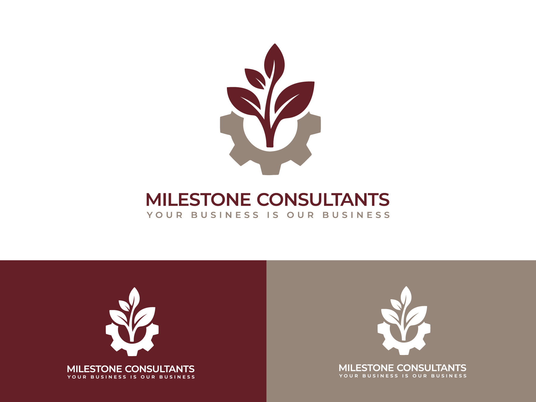 Logo Design by Sab24 for Milestone Business Consultants, LLC | Design #37522266