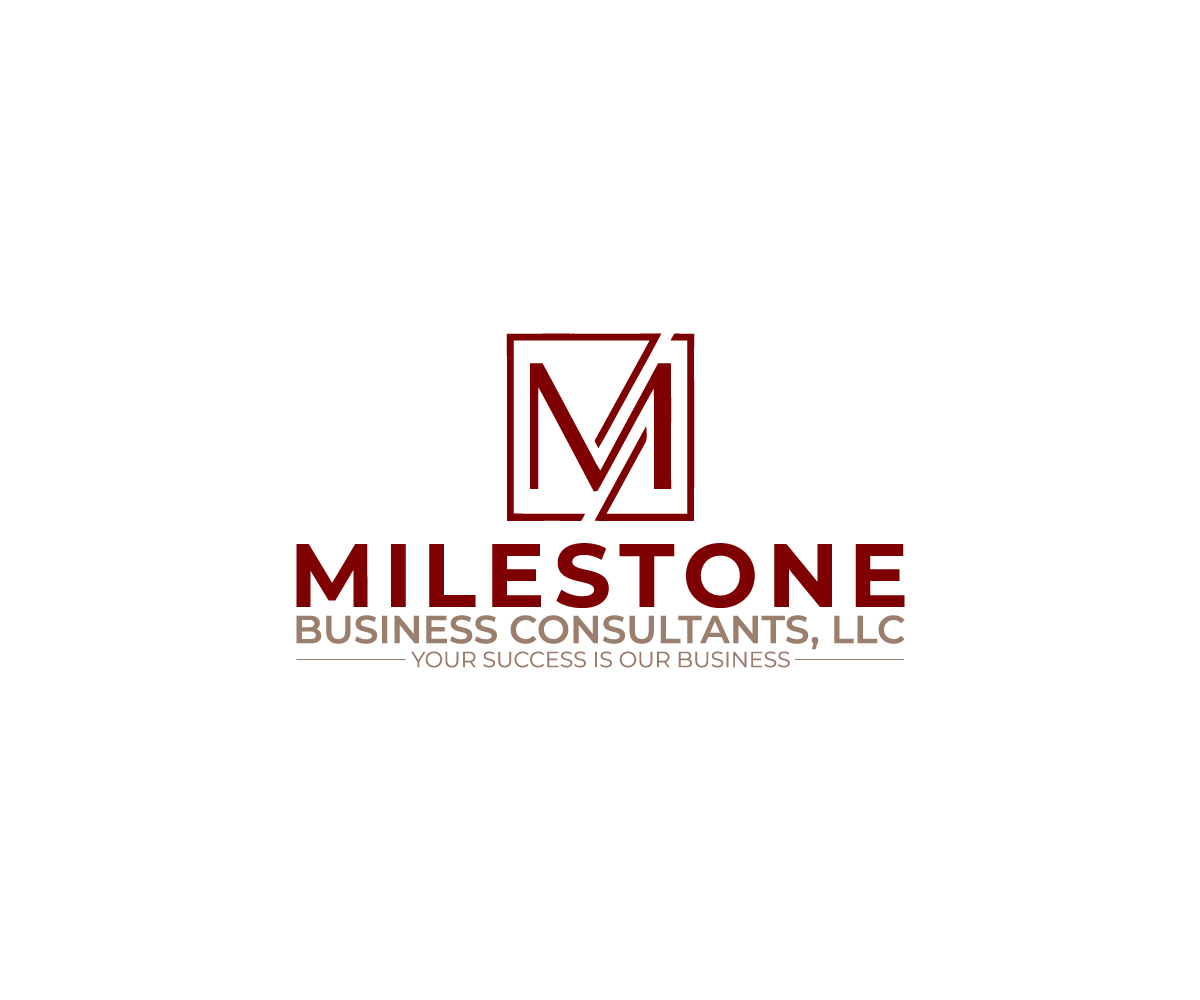 Logo Design by PixelIron for Milestone Business Consultants, LLC | Design #37524859