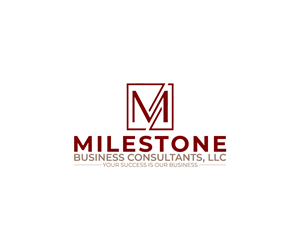 Logo Design by PixelIron for Milestone Business Consultants, LLC | Design: #37524859