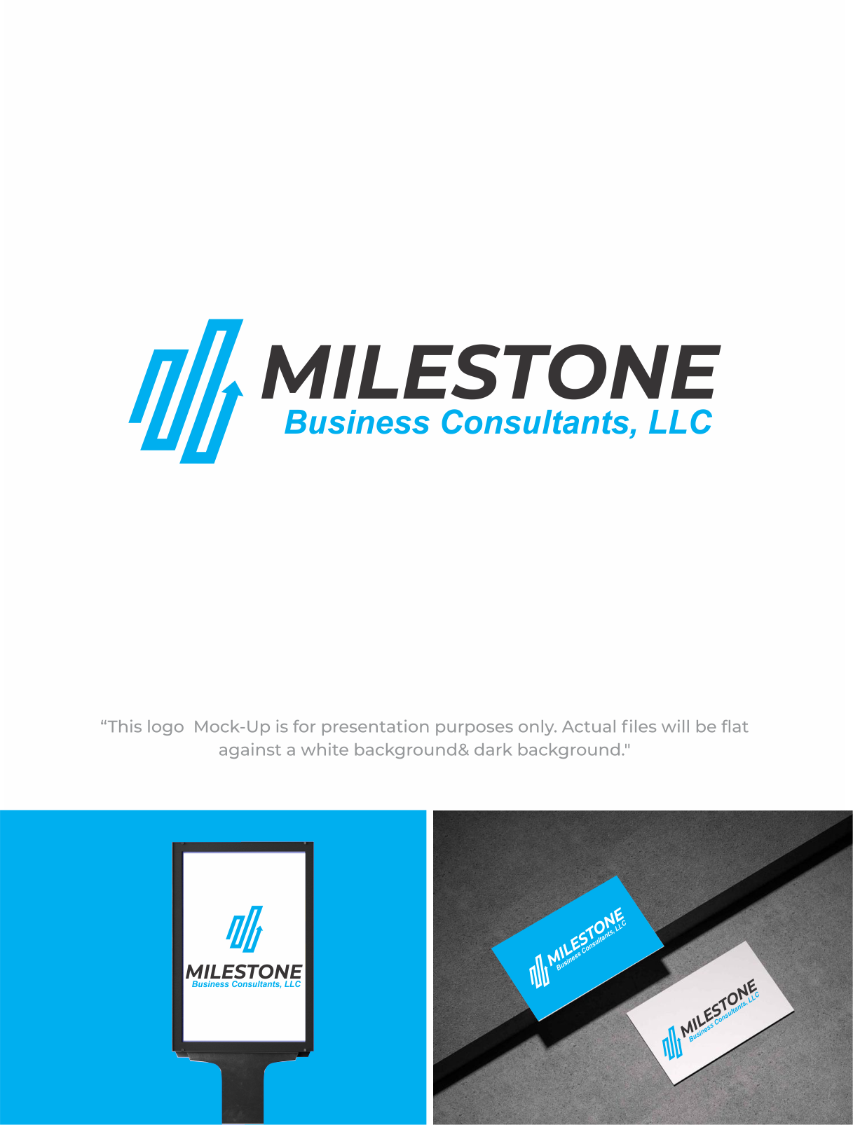 Logo Design by vhares24 for Milestone Business Consultants, LLC | Design #37532951