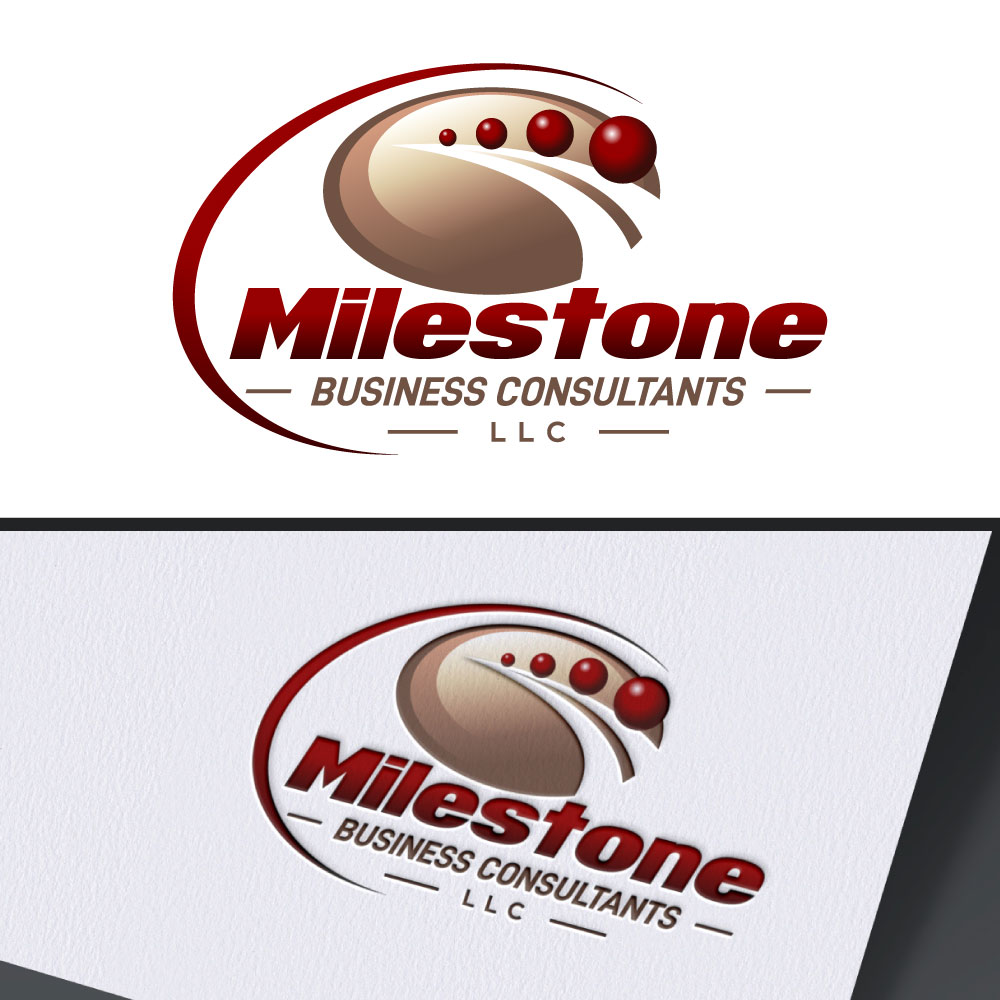 Logo Design by SofikGhosh for Milestone Business Consultants, LLC | Design #37531497