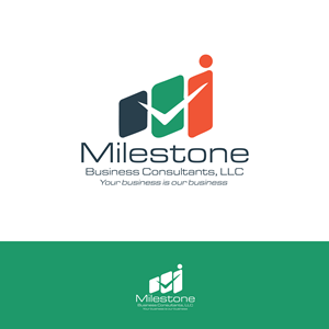 Logo Design by Usmaan4 for Milestone Business Consultants, LLC | Design: #37526664