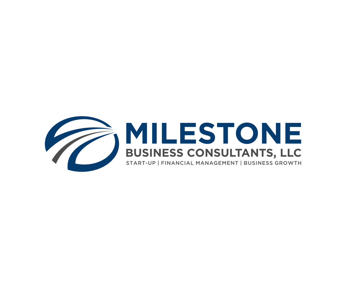 Logo Design by Tekhat Studio for Milestone Business Consultants, LLC | Design #37541617