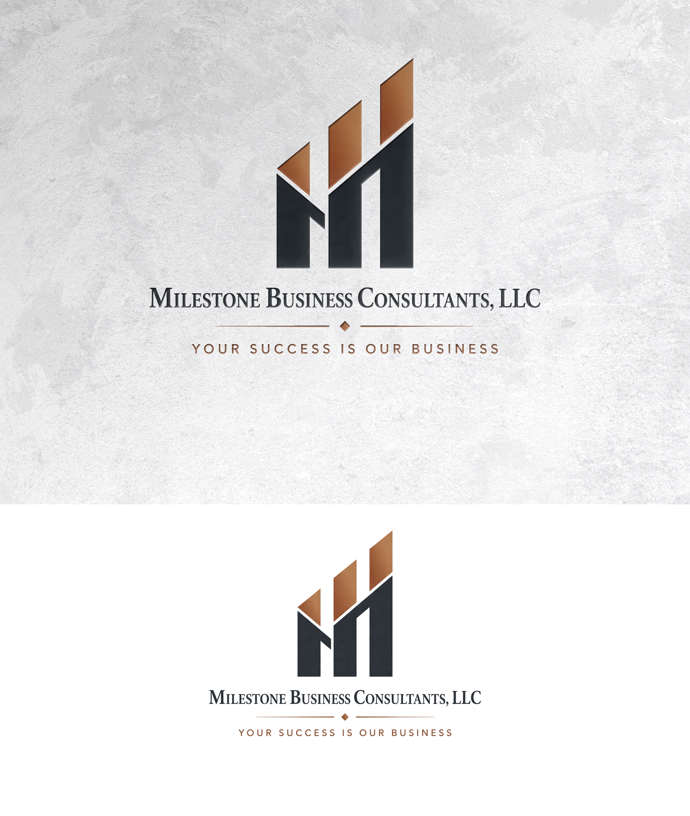 Logo Design by zamdi for Milestone Business Consultants, LLC | Design #37523371