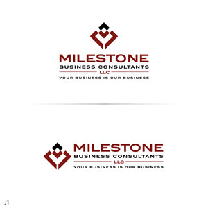 Logo Design by Sujit Banerjee for Milestone Business Consultants, LLC | Design: #37522025