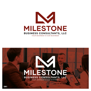 Logo Design by Sujit Banerjee for Milestone Business Consultants, LLC | Design: #37522031