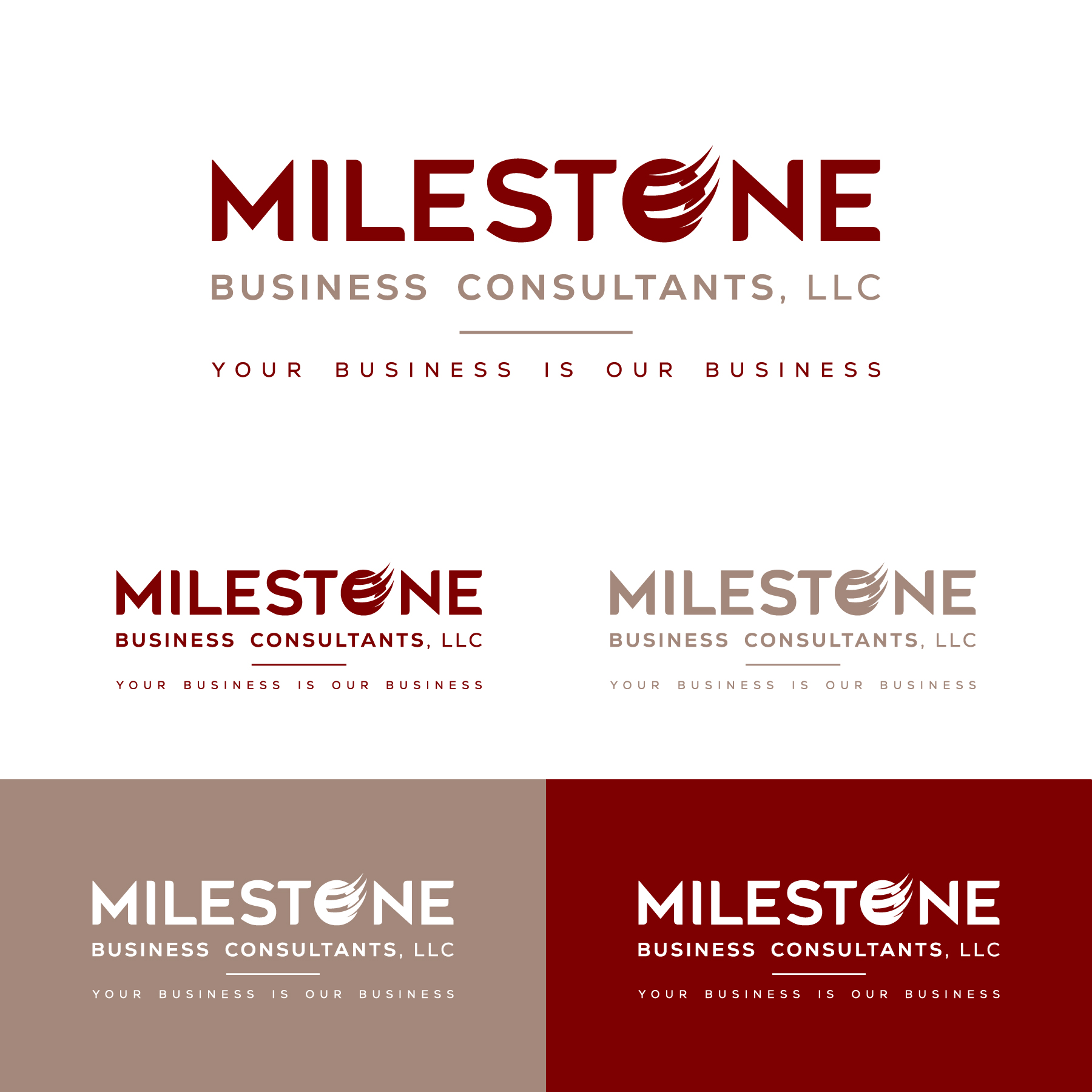 Logo Design by debdesign for Milestone Business Consultants, LLC | Design #37525042