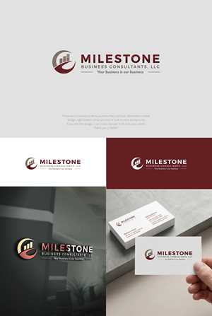 Logo Design by Kejo87 for Milestone Business Consultants, LLC | Design: #37520242