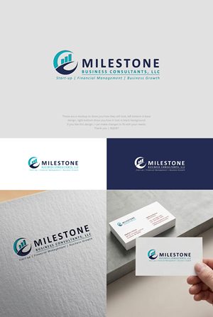 Logo Design by Kejo87 for Milestone Business Consultants, LLC | Design: #37535790