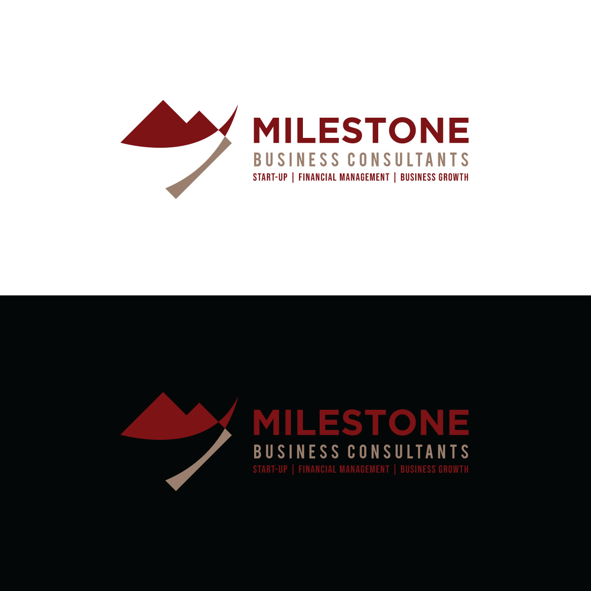 Logo Design by prodesigns99 for Milestone Business Consultants, LLC | Design #37535419
