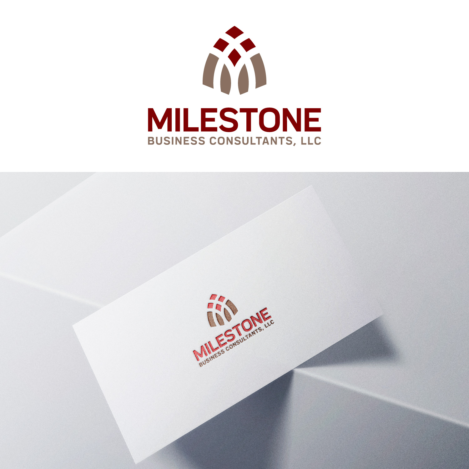 Design de Logo par oxkenzie pour Milestone Business Consultants, LLC | Design #37519333