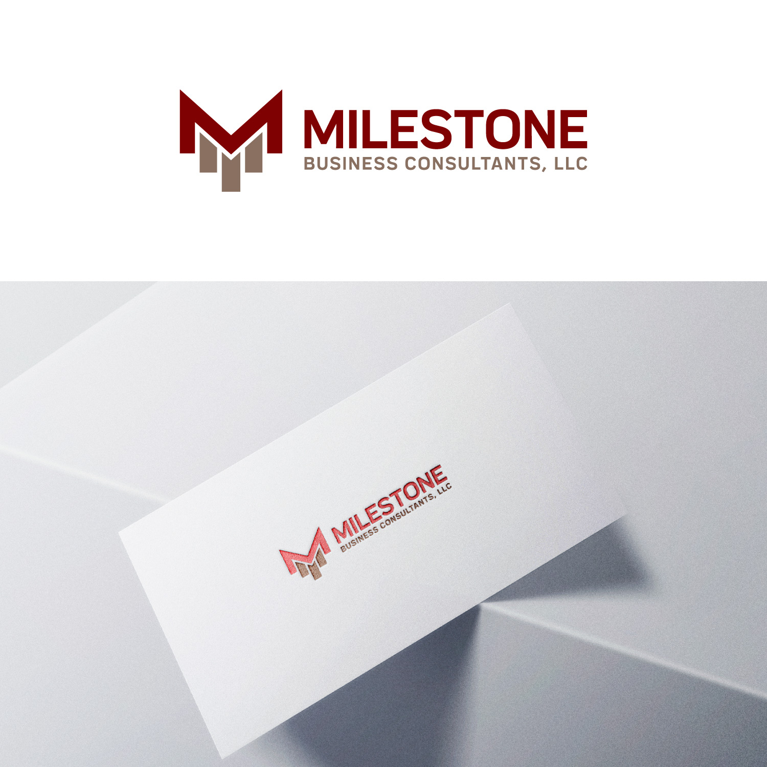 Design de Logo par oxkenzie pour Milestone Business Consultants, LLC | Design #37521291