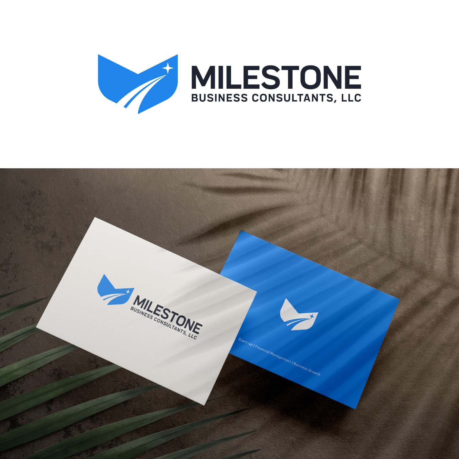 Design de Logo par oxkenzie pour Milestone Business Consultants, LLC | Design #37539153