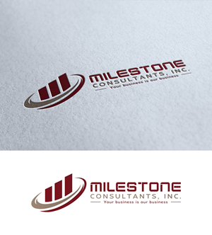 Logo Design by Impressive Designs for Milestone Business Consultants, LLC | Design #37518051