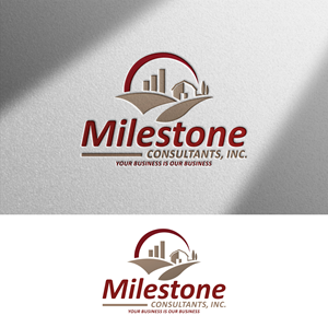 Logo Design by Impressive Designs for Milestone Business Consultants, LLC | Design: #37518053
