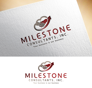 Logo Design by Impressive Designs for Milestone Business Consultants, LLC | Design: #37518054