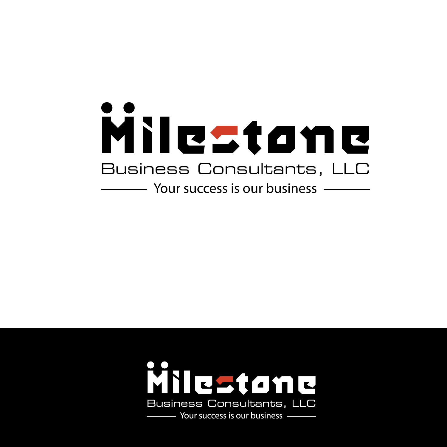 Logo Design by GODDREAMCREATION for Milestone Business Consultants, LLC | Design #37528605