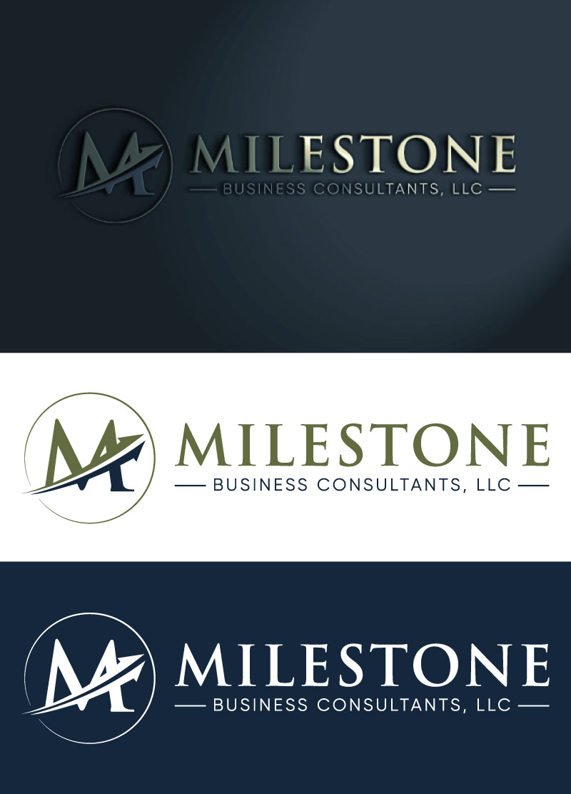 Logo Design by Chanel graphics for Milestone Business Consultants, LLC | Design #37519187