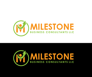 Logo Design by Faiz  Graphic design for Milestone Business Consultants, LLC | Design: #37531630
