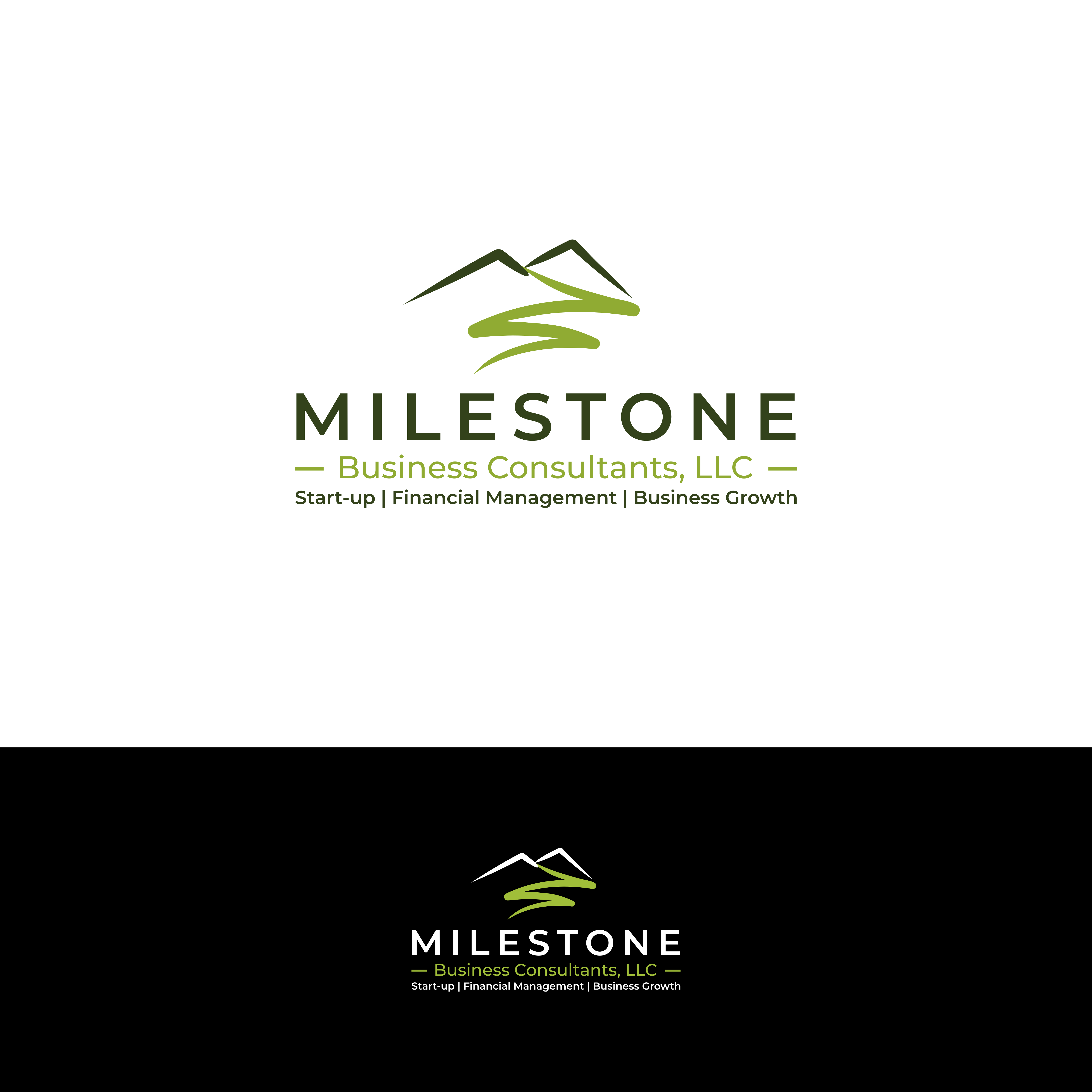 Logo Design by ybmdesign for Milestone Business Consultants, LLC | Design #37543035