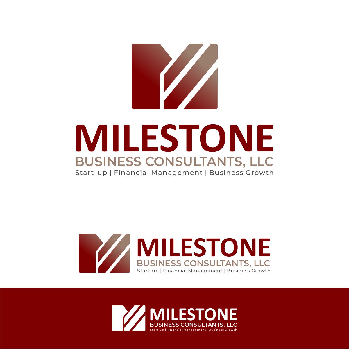 Logo Design by OrianO-70 for Milestone Business Consultants, LLC | Design #37537291