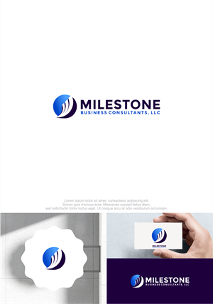 Logo Design by M.Syaiful Huda for Milestone Business Consultants, LLC | Design: #37514965