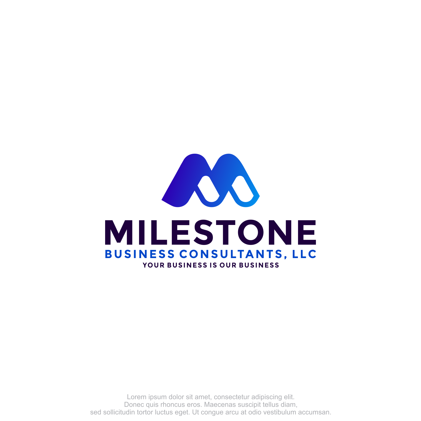 Logo Design by M.Syaiful Huda for Milestone Business Consultants, LLC | Design #37514979