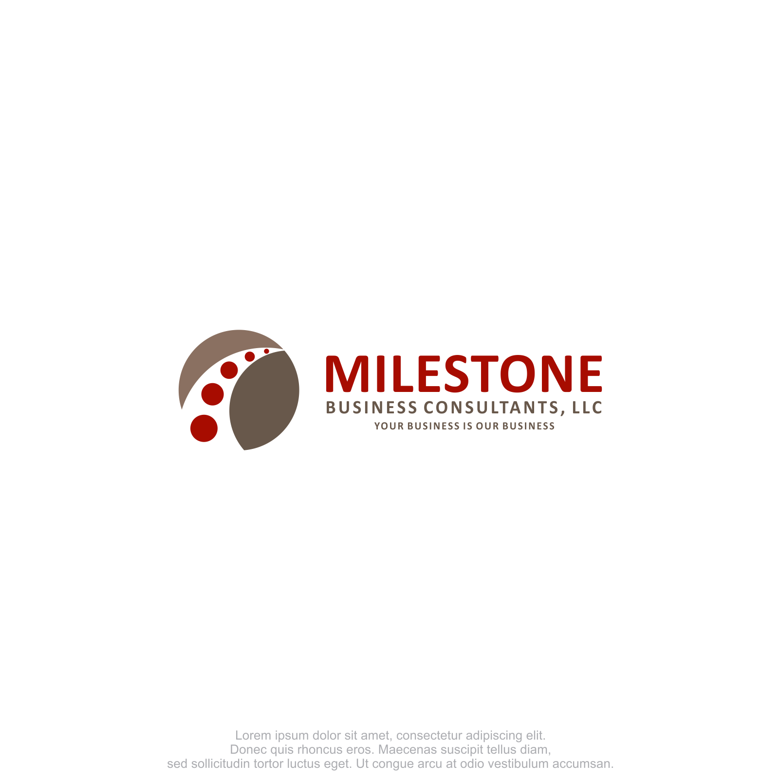 Logo Design by M.Syaiful Huda for Milestone Business Consultants, LLC | Design #37515275