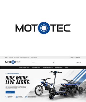 Logo Design by ZULLU for MotoTec USA | Design: #37534309