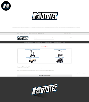 Logo Design by Arindam.Design for MotoTec USA | Design: #37522215