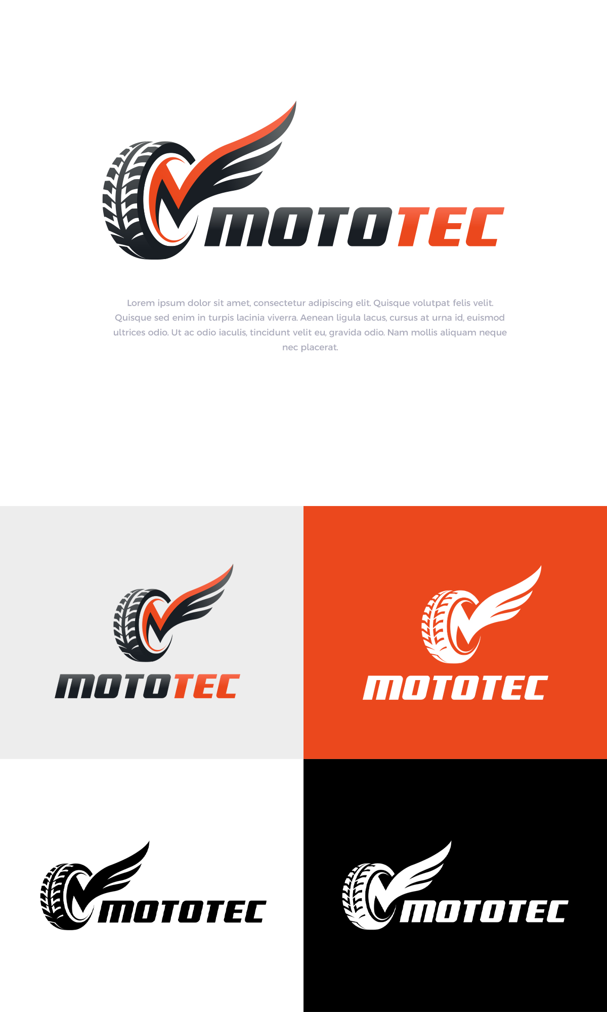 Logo Design by Alf Mozara for MotoTec USA | Design #37517783