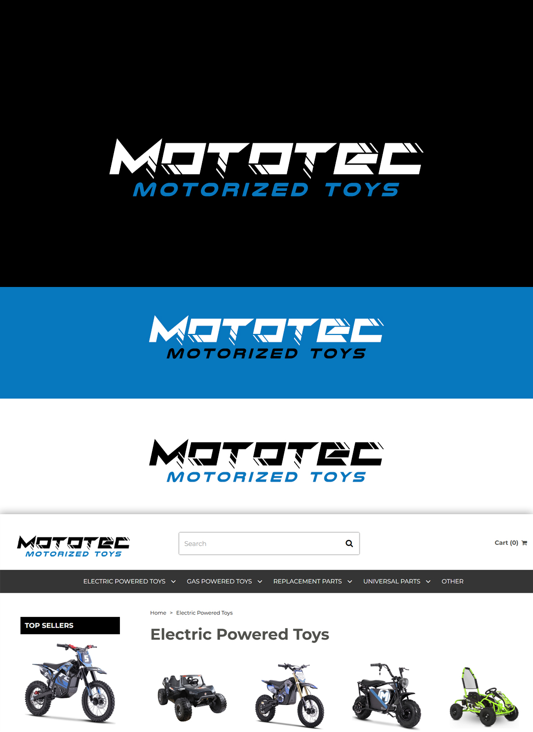 Logo Design by Arts & Letters for MotoTec USA | Design #37519976