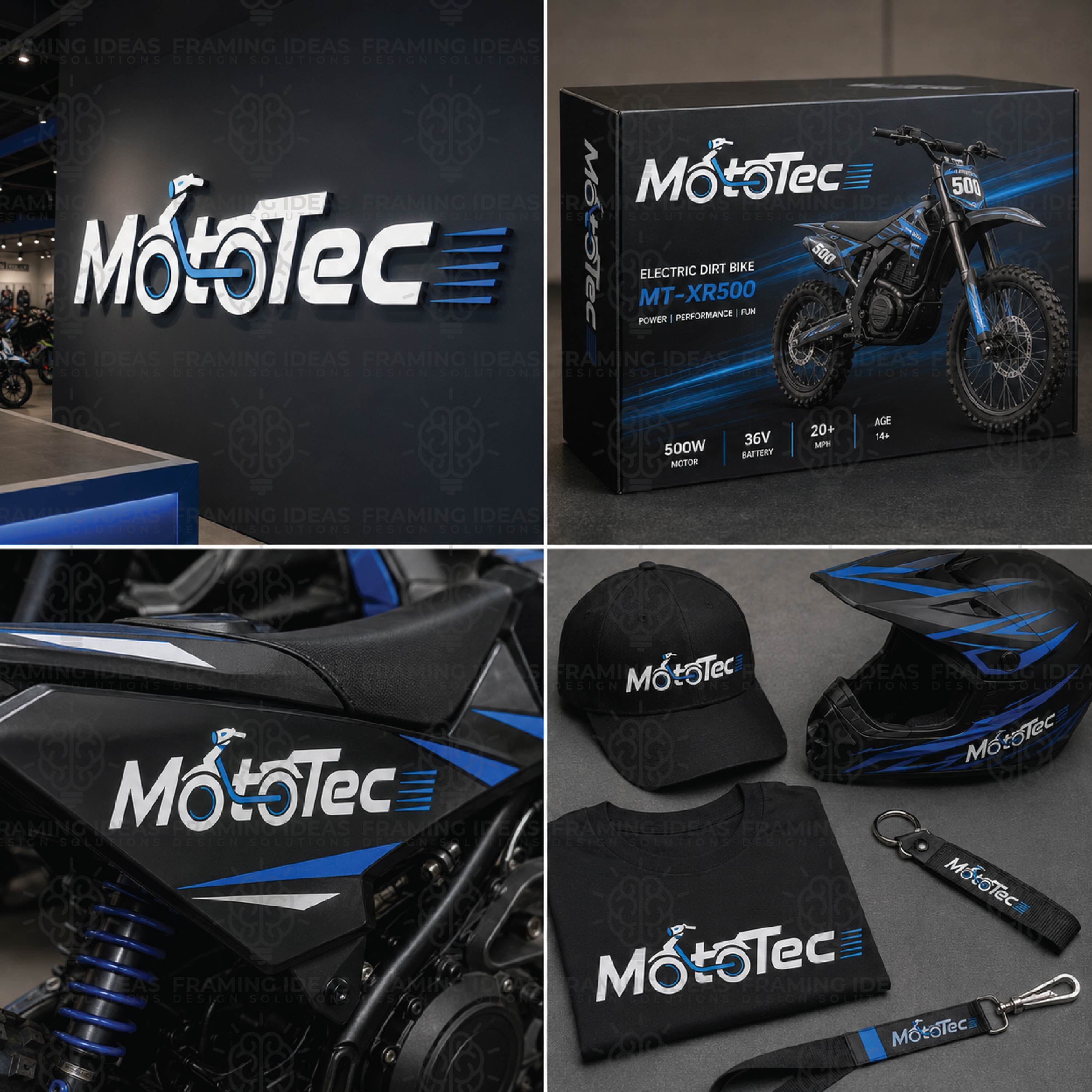 Logo Design by Design Reflector for MotoTec USA | Design #37520043