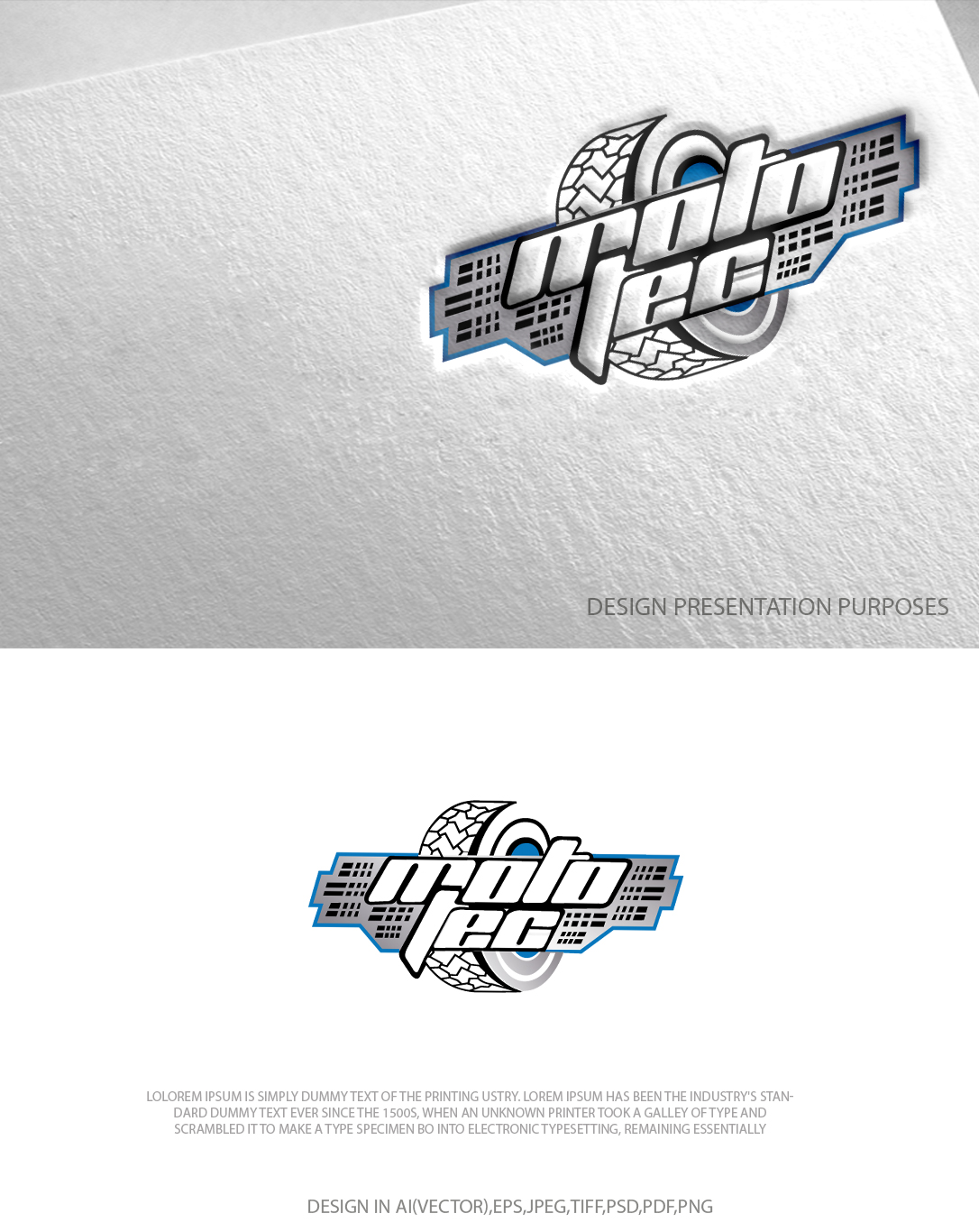 Diseño de Logo por zebronicgraphic para MotoTec USA | Diseño #37520054