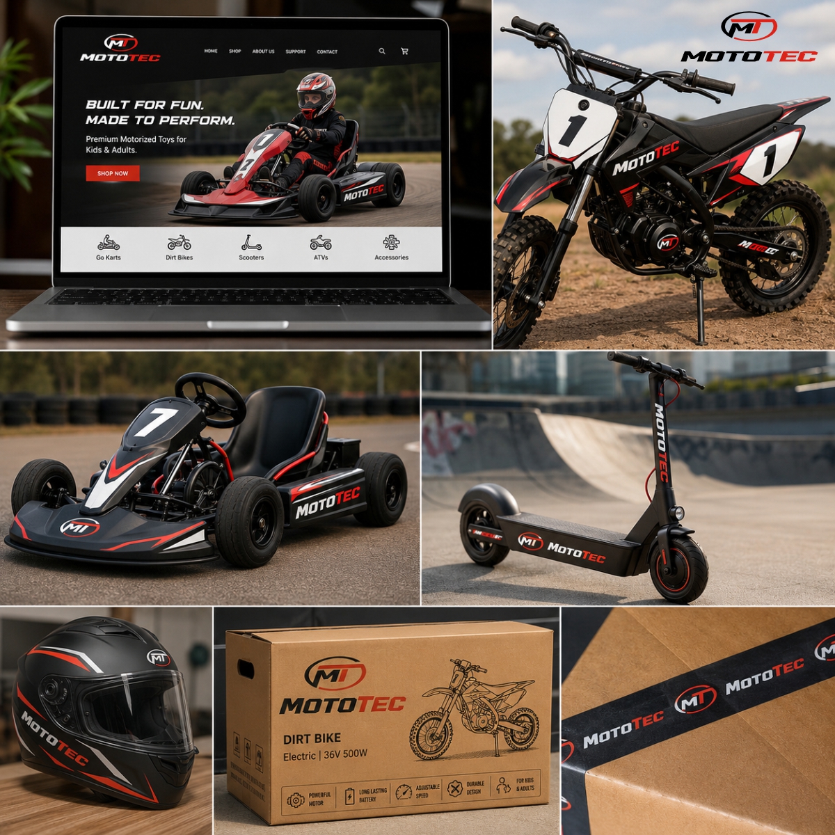 Logo Design by Ashani Bhattacharya for MotoTec USA | Design #37521056