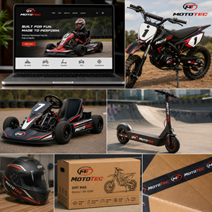 Logo Design by Ashani Bhattacharya for MotoTec USA | Design #37521056