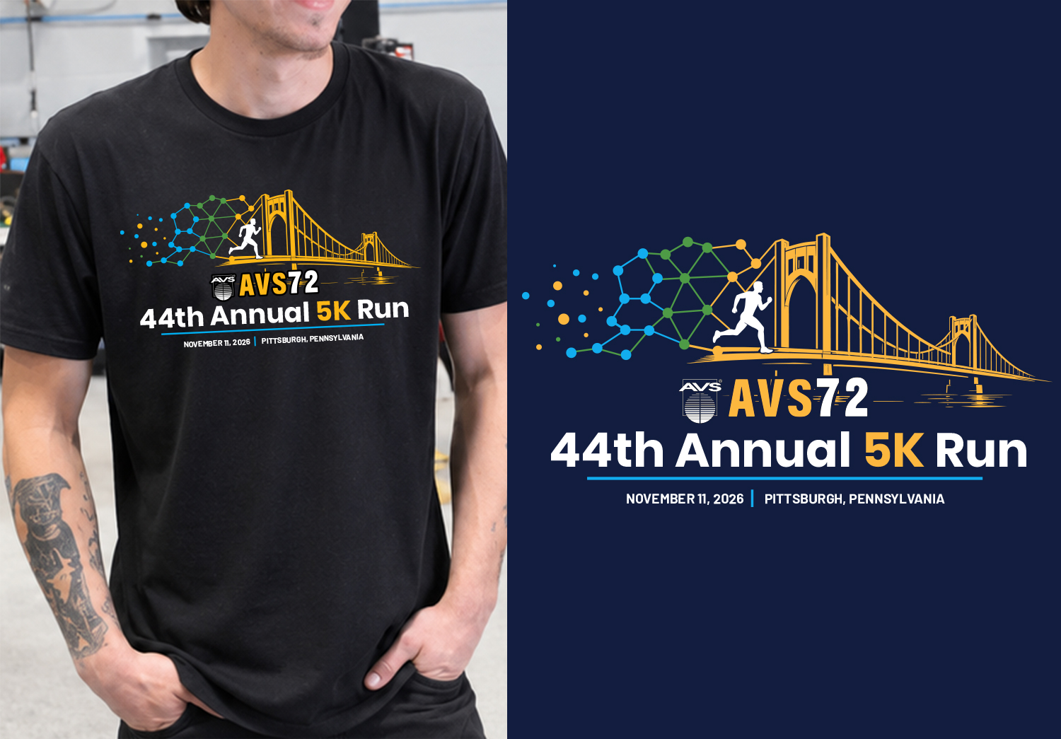 T-shirt Design by Alif think for AVS | Design #37531171