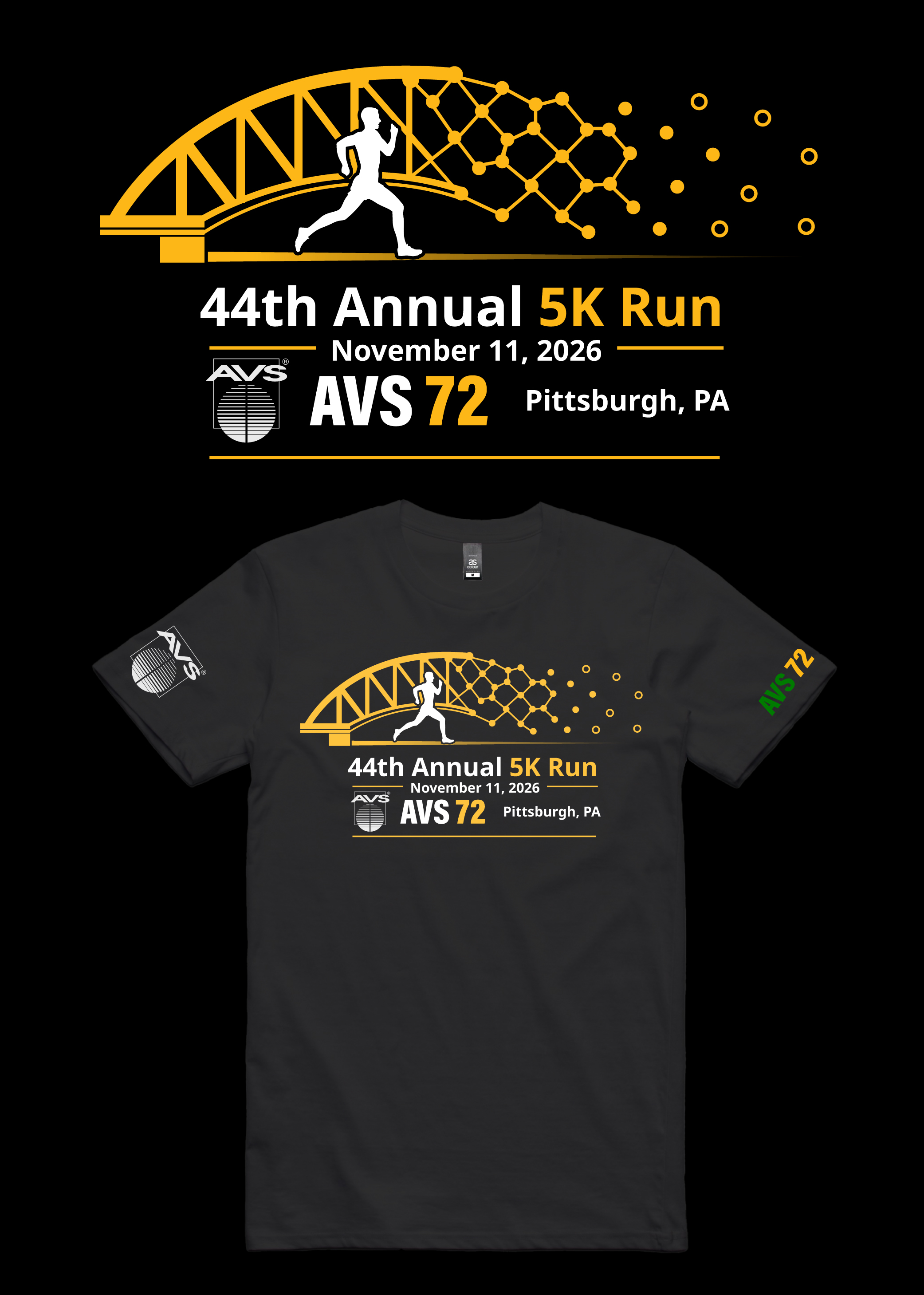 T-shirt Design by KickArt for AVS | Design #37529000