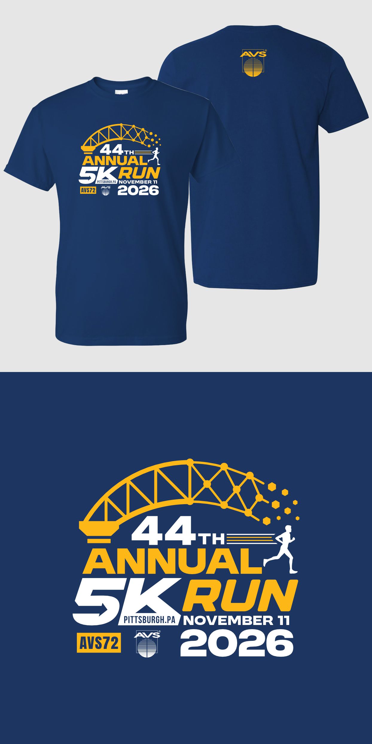 T-shirt Design by sam_reef for AVS | Design #37546109