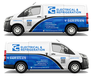 Car Wrap-Design von WrapTonic24 für CC Electrical And Refrigeration (WA) | Design: #37526918