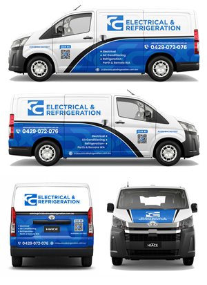 Car Wrap Design by WrapTonic24 for CC Electrical And Refrigeration (WA) | Design: #37527218