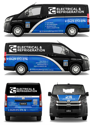 Car Wrap Design by WrapTonic24 for CC Electrical And Refrigeration (WA) | Design: #37527342