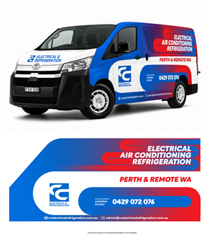 Car Wrap-Design von Artya Works für CC Electrical And Refrigeration (WA) | Design: #37525667