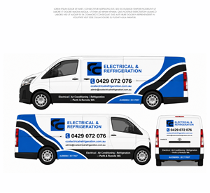 Car Wrap Design by BEANDESIGN^_^ for CC Electrical And Refrigeration (WA) | Design: #37527179