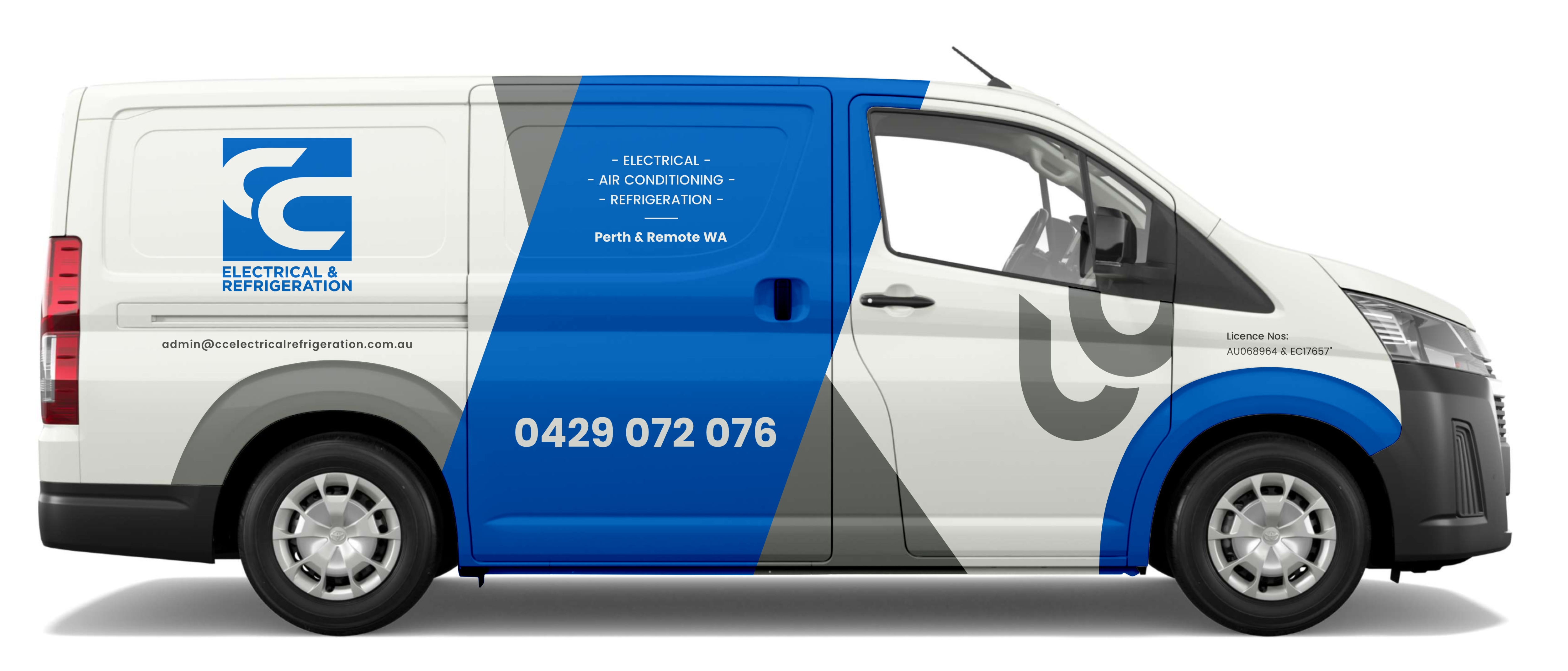 Car Wrap Design by dadaMEDIA for CC Electrical And Refrigeration (WA) | Design #37527633