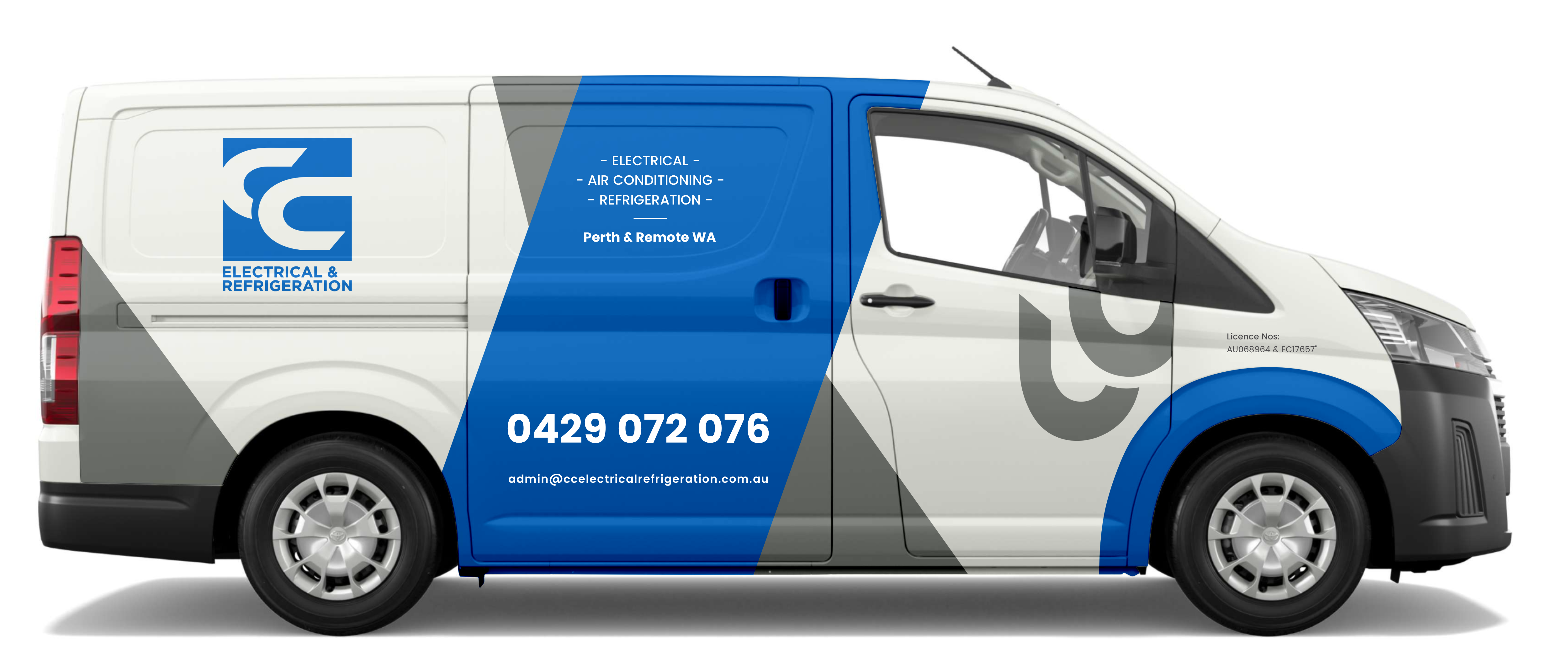 Car Wrap Design by dadaMEDIA for CC Electrical And Refrigeration (WA) | Design #37527677