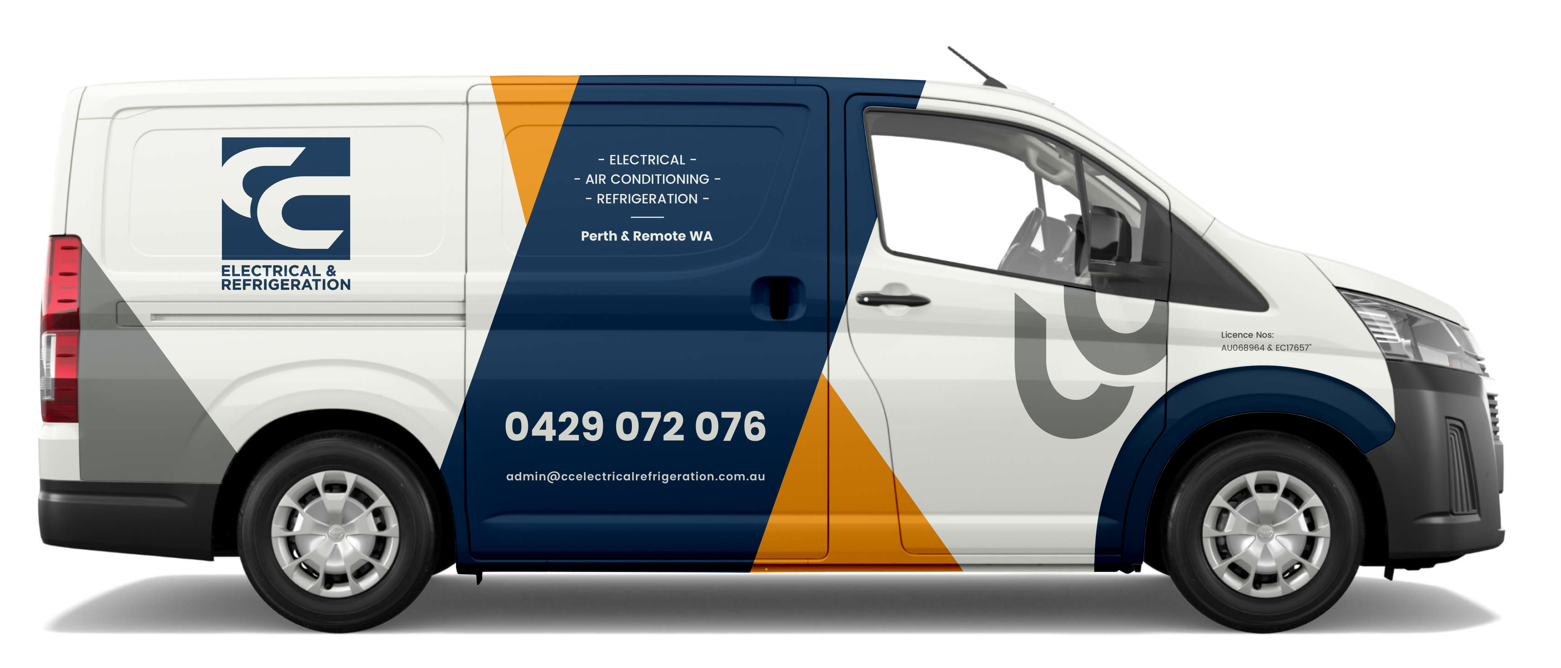 Car Wrap Design by dadaMEDIA for CC Electrical And Refrigeration (WA) | Design #37527678